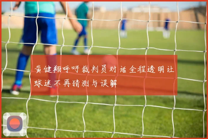 黄健翔呼吁裁判员对话全程透明让球迷不再猜测与误解